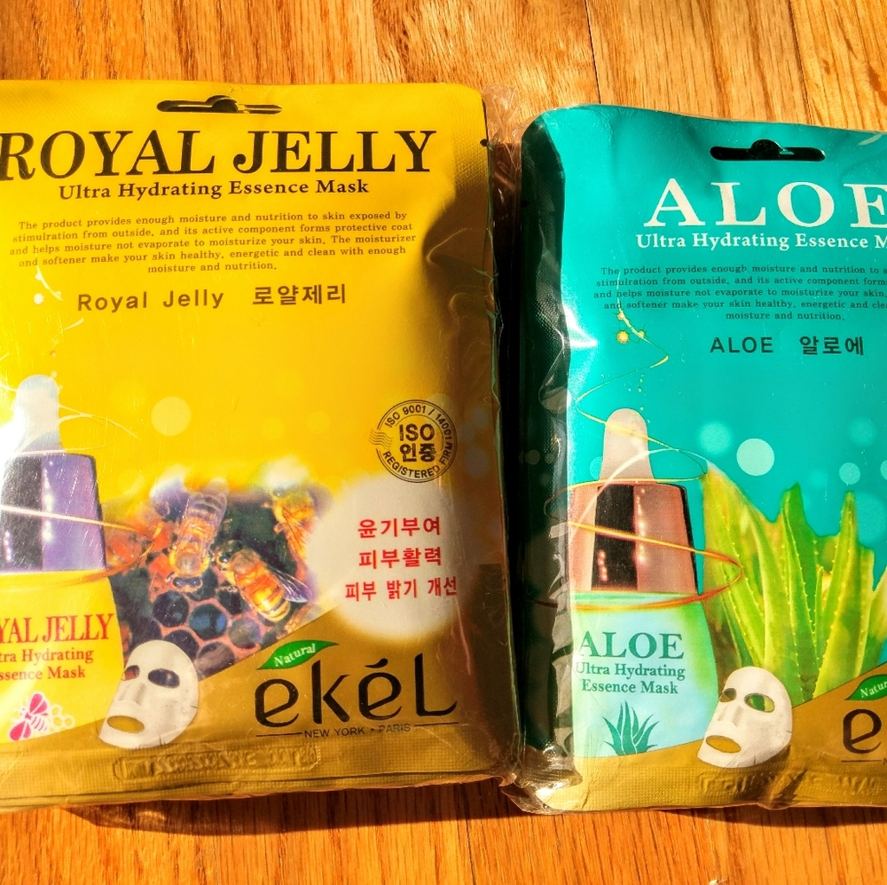Last ☝️40 mask sht Aronia Green t aloe royal jelly - Picture 2 of 8